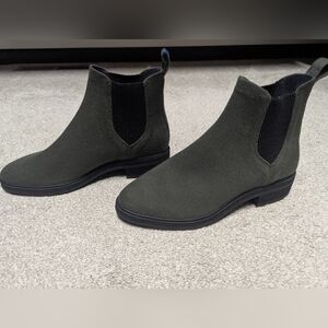 Rothy's Green Lug Boots EUC sz 10